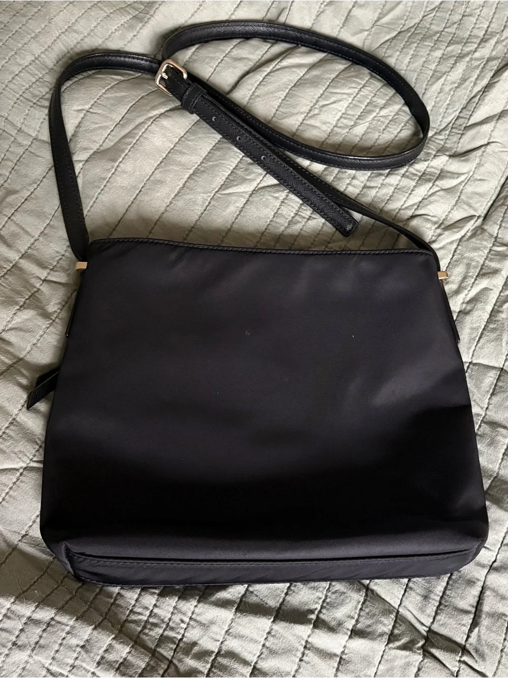 Kate Spade New York Black Nylon Crossbody Bag | Mint Condition
